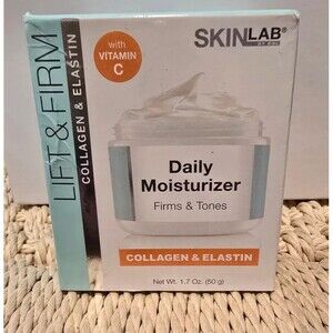 SkinLab Lift & Firm Collagen Elastin Moisturizer Vitamin C 1.7 oz New